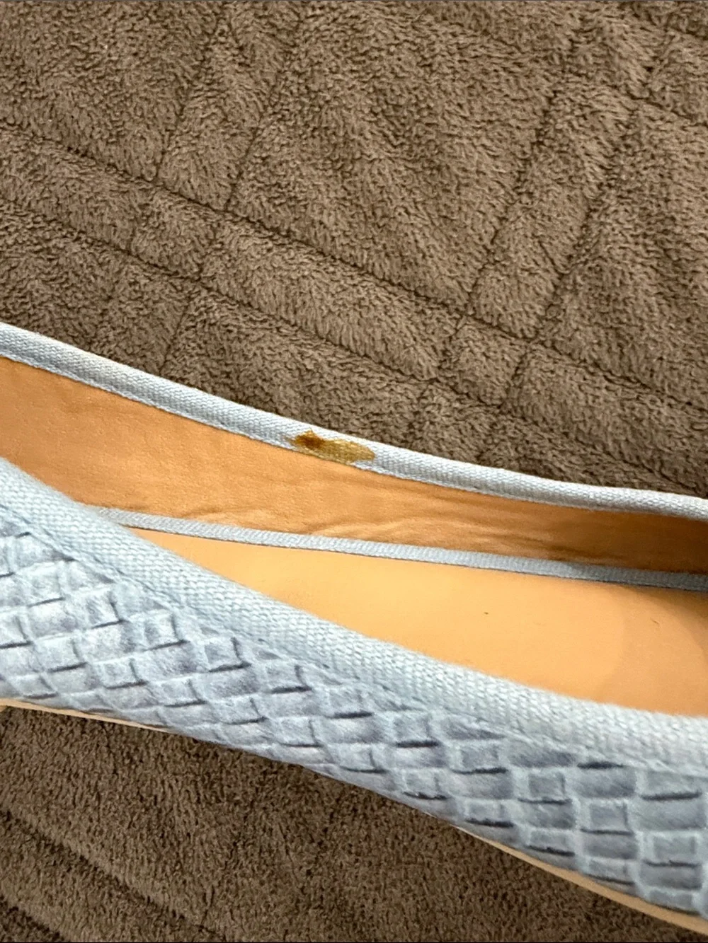 Wanted Belissa NWOT Woven Ballet Flats with Bow size 6
